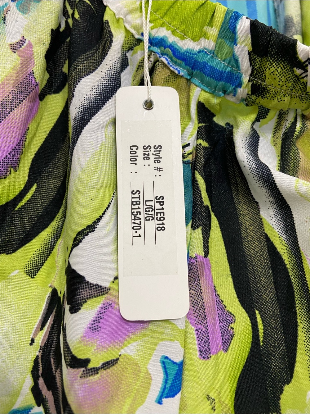 SPENSE Colorful Abstract Print Maxi Skirt - Picture 8 of 10